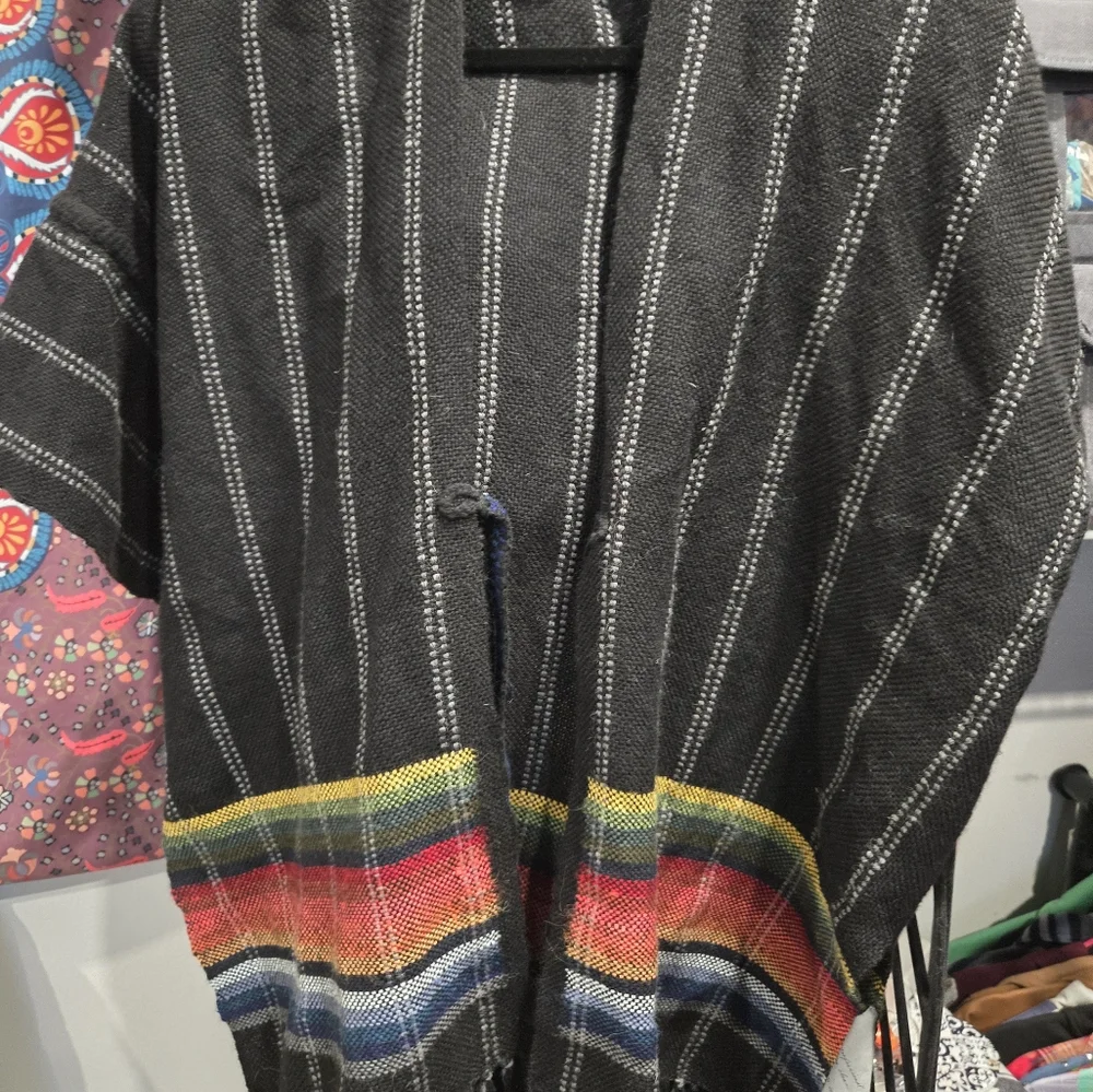 Raquel Allegra Poncho OS worn 2 times - Picture 3 of 13